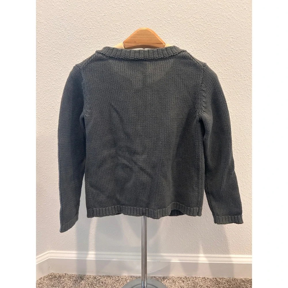 Hanna Andersson‎ Girls Gray Button Front Cardigan